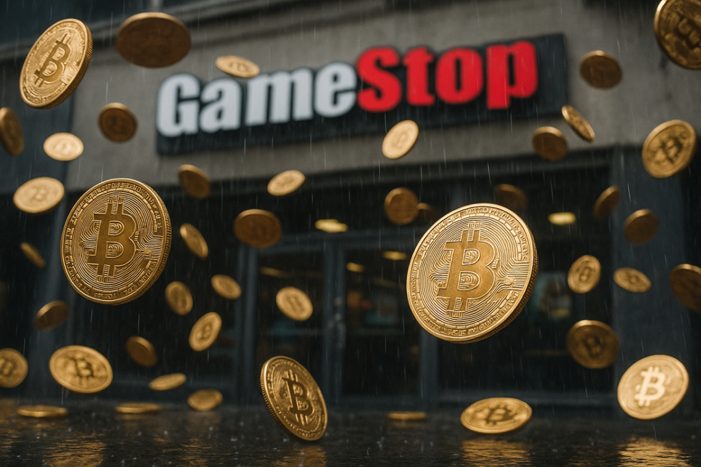 ¡GameStop se volvió loco y se llevó 4.000 bitcoins! ¿Qué está tramando? 🔥💰