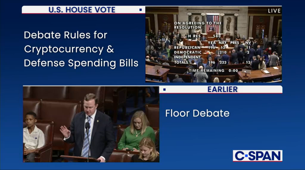 ¡Alerta en el Congreso! Crypto Bills se empantanaron porque el Freedom Caucus dijo ¡No way!