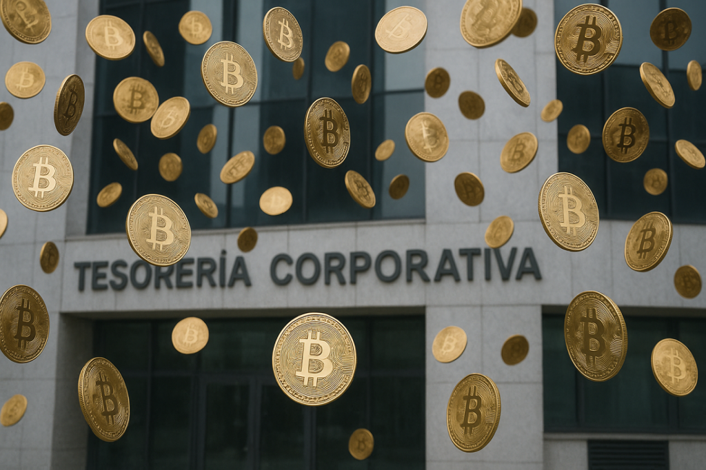 ¡Alerta cripto! Hoy 3.000 bitcoin invadieron las tesorerías corporativas y nadie lo vio venir