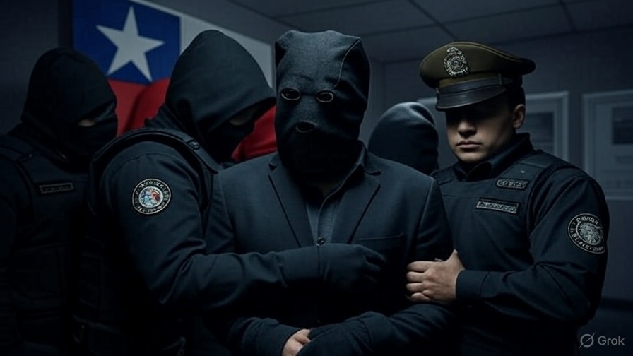 ¡Bomba en Chile! Tren de Aragua atrapado con millones en criptomonedas congeladas y 52 arrestados