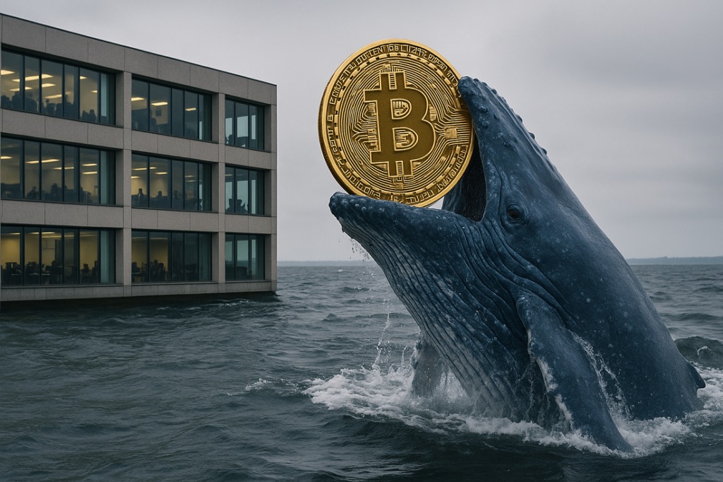 ¡Más de 30 empresas ya nadan en un mar de bitcoins como auténticas ballenas!
