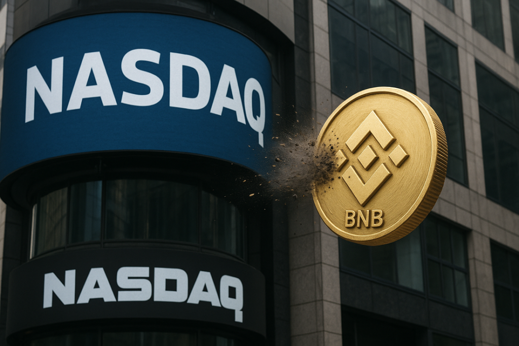¡Increíble! Empresa que guarda criptos de Binance acaba de ser echada del Nasdaq por sorpresa