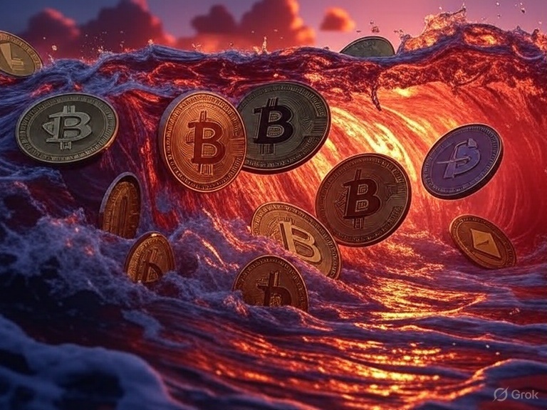 ¡Estas criptomonedas desafían el tsunami rojo y siguen fuertes mientras el mercado se derrumba!