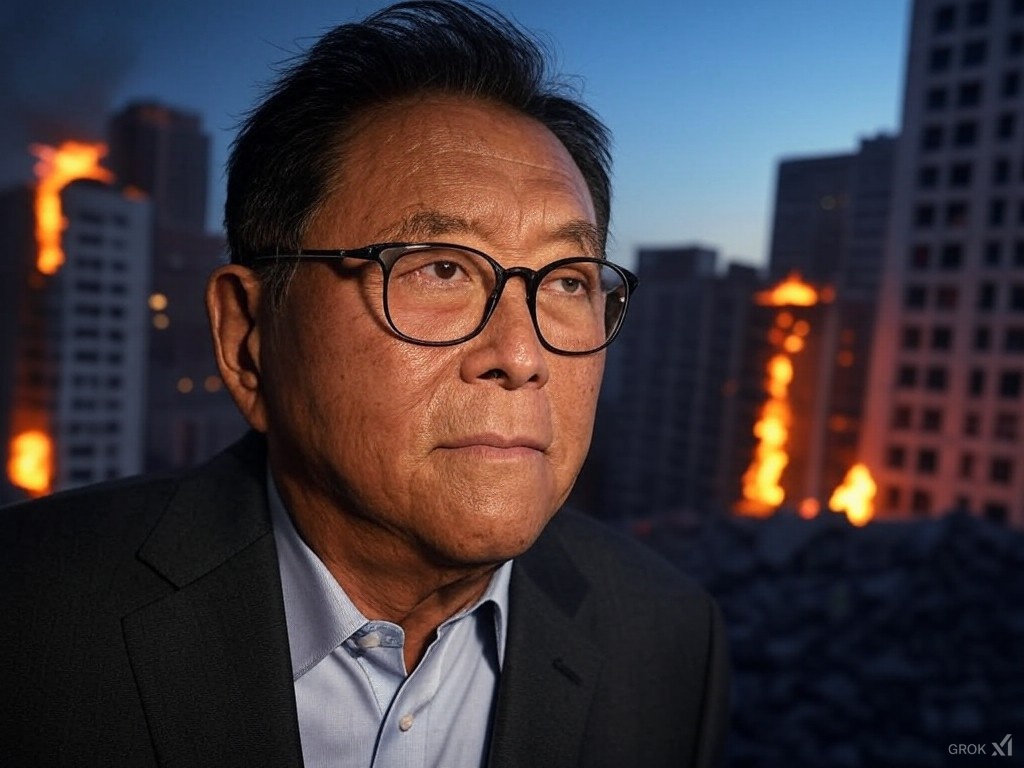Prepárate: cuando llegue el apocalipsis, Kiyosaki va a gritar ¡se los dije!