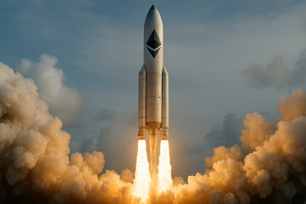 ¡Ethereum está a punto de romper el récord y volar su precio más alto jamás visto!