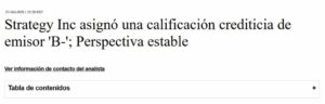 ¡Strategy con calificación B-! ¿Es para celebrar o preocuparse? ¡Descúbrelo aquí!