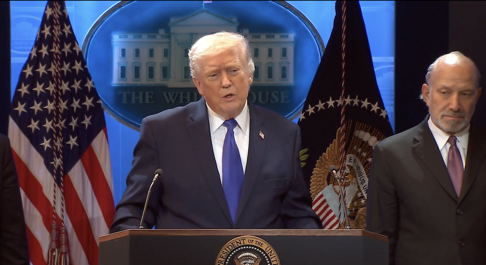 Gobierno de EE. UU., Estados Unidos, Donald Trump