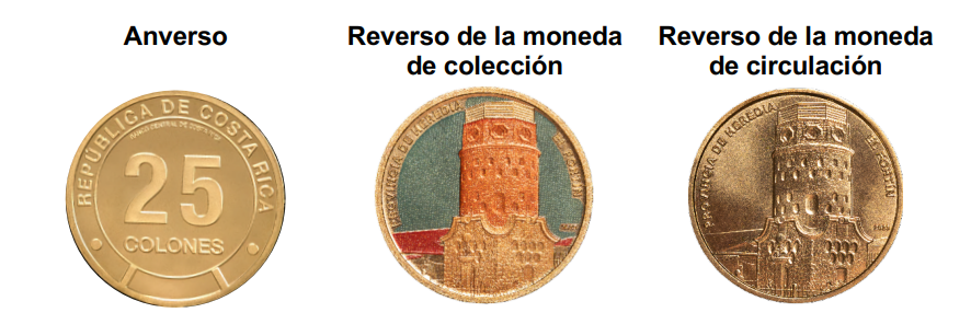 ¡Mira la nueva moneda de ₡25 que el Banco Central de Costa Rica acaba de lanzar y que todos quieren tener!