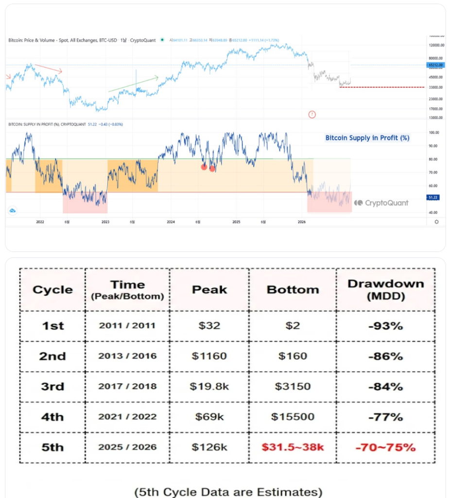 ¡Descubre por qué los expertos en Bitcoin aseguran que el mercado de BTC tocará fondo en el último trimestre de 2026!