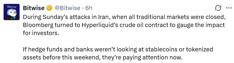 ¡Adiós horarios aburridos! Bitwise revoluciona TradFi: ahora funciona 24/7 gracias a las criptomonedas