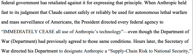 ¡Bombazo! Anthropic le pone una demanda explosiva a la administración Trump