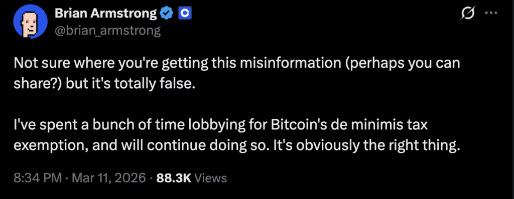 Coinbase, Impuestos, Regulación de Bitcoin, Estados Unidos, Reducción de impuestos, Adopción de Bitcoin