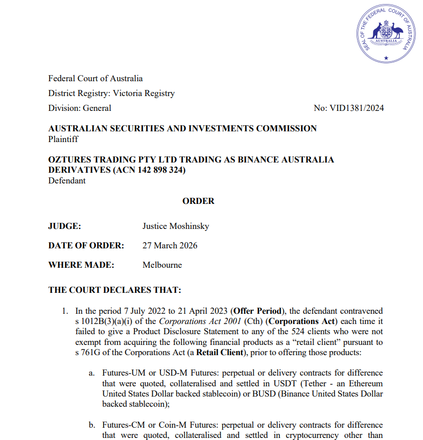 ¡Boom! Australia castiga a Binance con multa de 6.9M USD por descontrol en clientes ¡Imperdible!