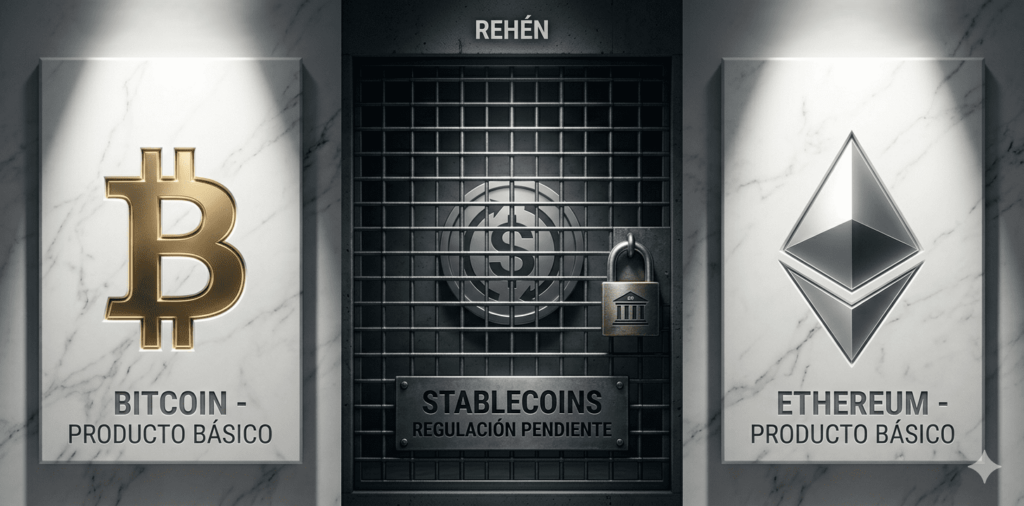 ¡BTC y ETH se coronan reyes, pero las stablecoins siguen atrapadas en la cárcel bancaria!