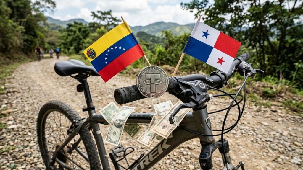 ¡La loca montaña rusa del dólar en Panamá gracias a la bici que circula en Venezuela!