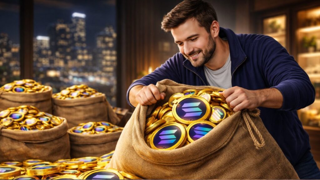 ¡Los peces gordos están acumulando Solana en secreto y esto puede hacerte rico!