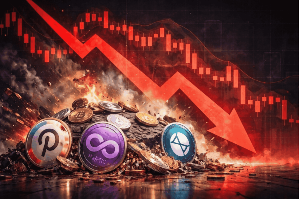 ¡Alerta! Casi la mitad de las criptomonedas están tocando fondo y nadie lo vio venir