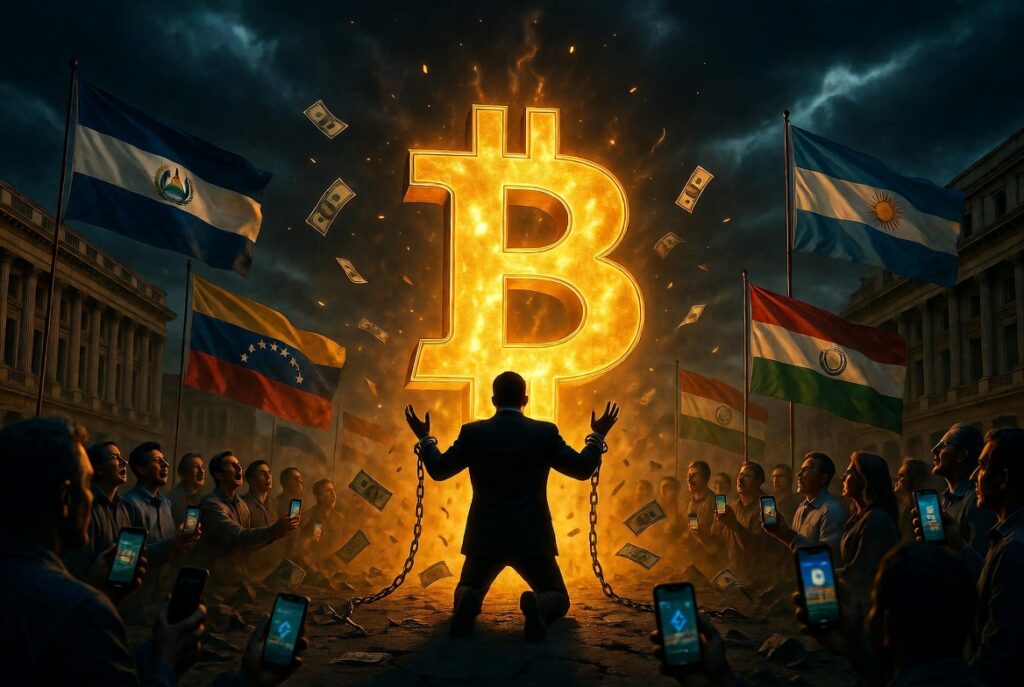 ¡Increíble! Gobiernos de Latinoamérica bajan la guardia y se enamoran de Bitcoin y las criptomonedas