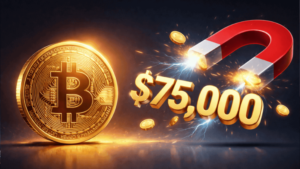 ¡USD 75.000: el imán secreto que está volviendo loco a Bitcoin, según Glassnode!