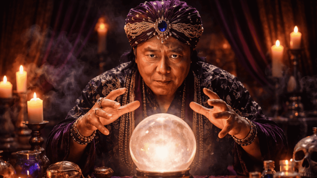 Kiyosaki lo hace otra vez: ¡cómo hypear sin saber qué va a pasar!