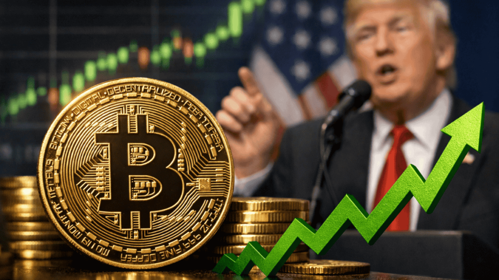 ¡Bombazo! Trump frena guerra con Irán y Bitcoin se dispara como cohete