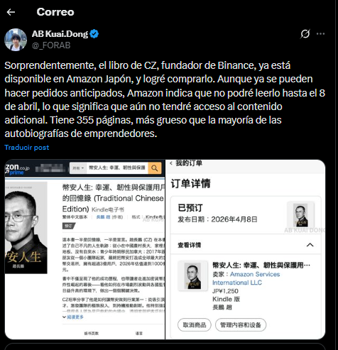 El genio detrás de Binance revela el secreto de la libertad del dinero ¡No creerás lo que dice en su nuevo libro!
