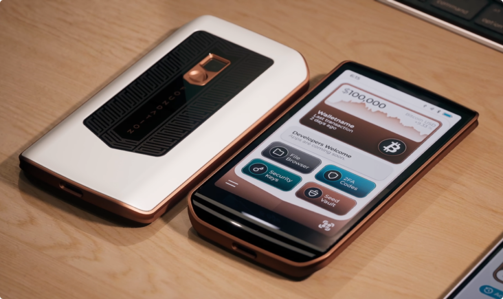 Imágenes del Passport Prime de Blockstream