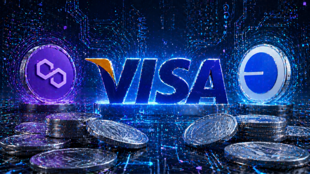 Visa se une al club VIP: ahora paga stablecoins en Base, Polygon y 3 redes más ¡prepárate para el futuro del dinero!