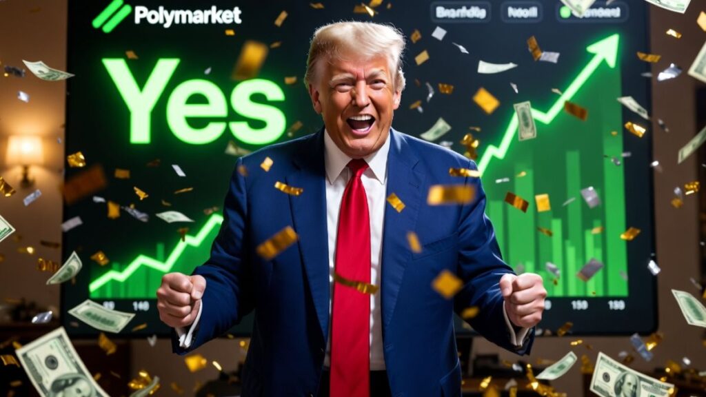¡El baile loco de Trump que convierte 11 dólares en 8.000 en Polymarket!