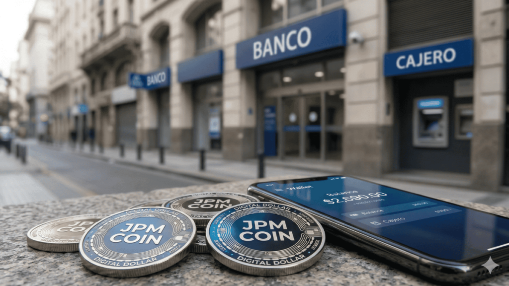 ¡No lo vas a creer! Los bancos de Argentina ahora juegan con la stablecoin secreta de JP Morgan