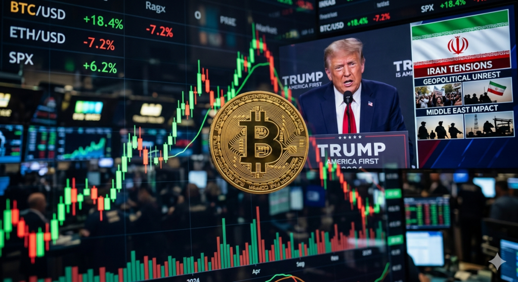 ¡Bitcoin se pone nervioso mientras Trump extiende la tregua en Irán!