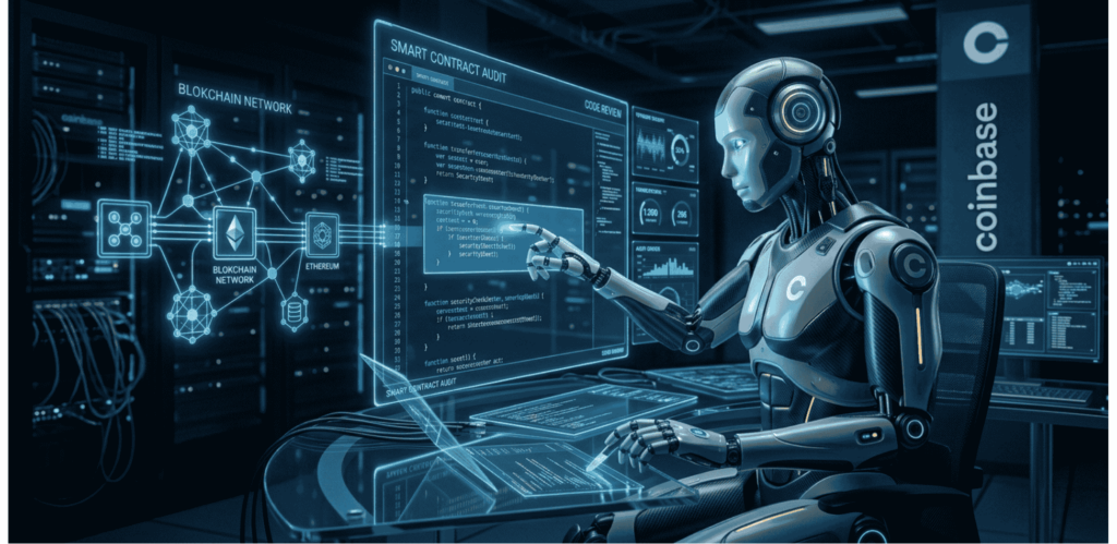 ¡Coinbase lanza IA súper lista que audita contratos inteligentes y dejará a todos boquiabiertos!