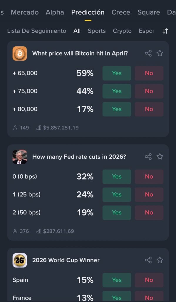 ¡Apuesta en Binance Wallet y gana desde tu bolsillo!