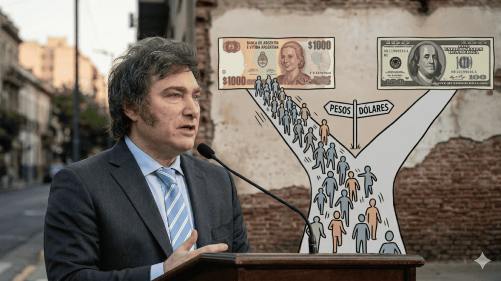 ¡Javier Milei revela la verdad que nadie se atreve a decir: la gente no quiere dolarizar!