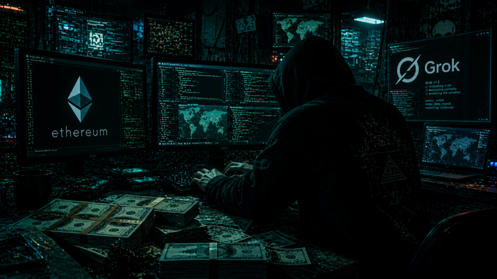 ¡Increíble! Hacker se lleva USD 200.000 en criptomonedas de la wallet de Grok y nadie sabe cómo