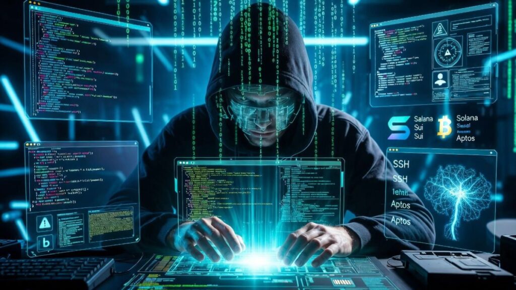 ¡Alerta máxima! Malware furtivo roba wallets de desarrolladores en Solana, Sui y Aptos