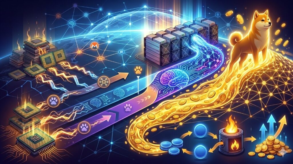 ¡Adiós Monero, hola Dogecoin! Qubic cambia de bando y revoluciona la jugada