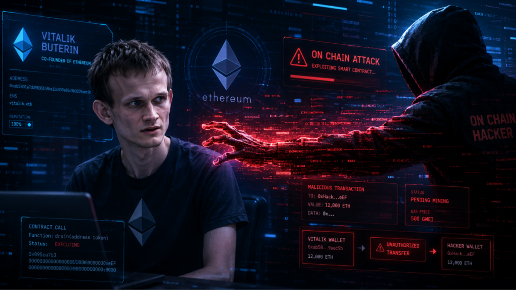 ¡Increíble! Vitalik Buterin sufrió un ataque on