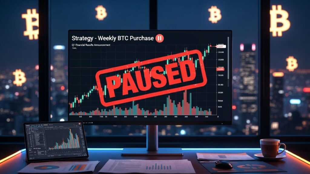 ¡Alerta! Strategy congela la compra semanal de bitcoin justo antes de soltar su bomba financiera
