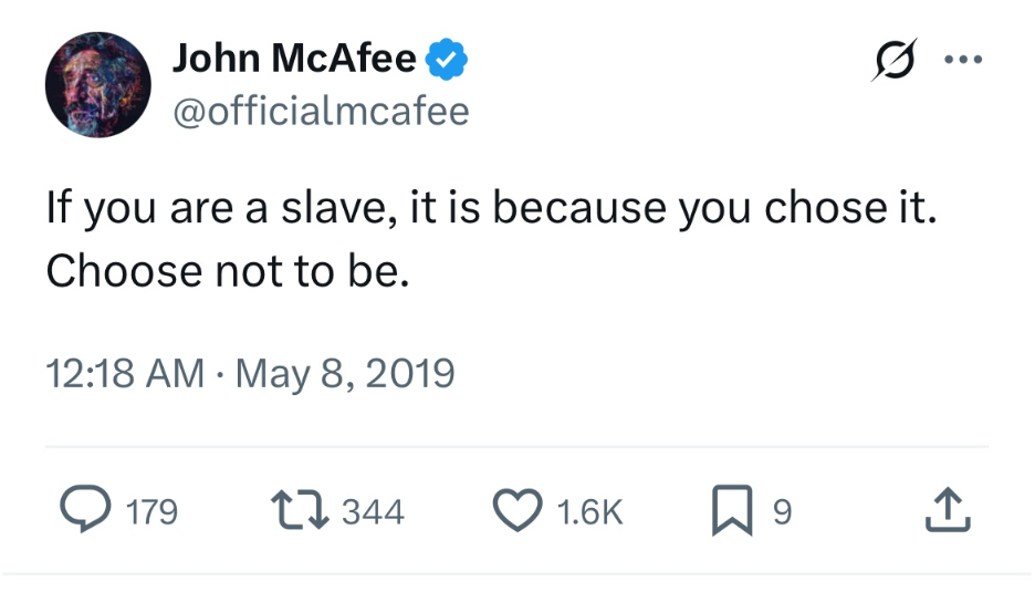 El loco mundo de John McAfee: el genio rebelde que revolucionó las criptomonedas y dejó a todos boquiabiertos
