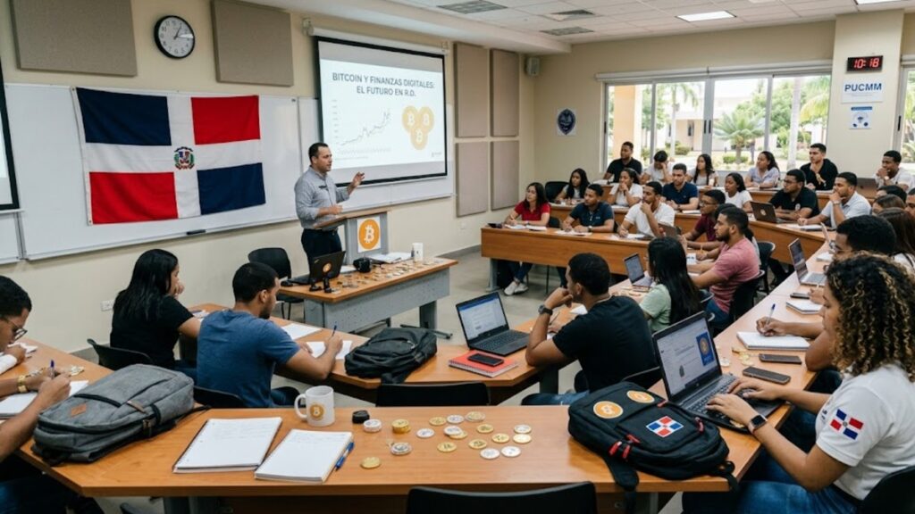 ¡Prepárate para ser millonario! Universidad dominicana lanza clases de Bitcoin que nadie se quiere perder
