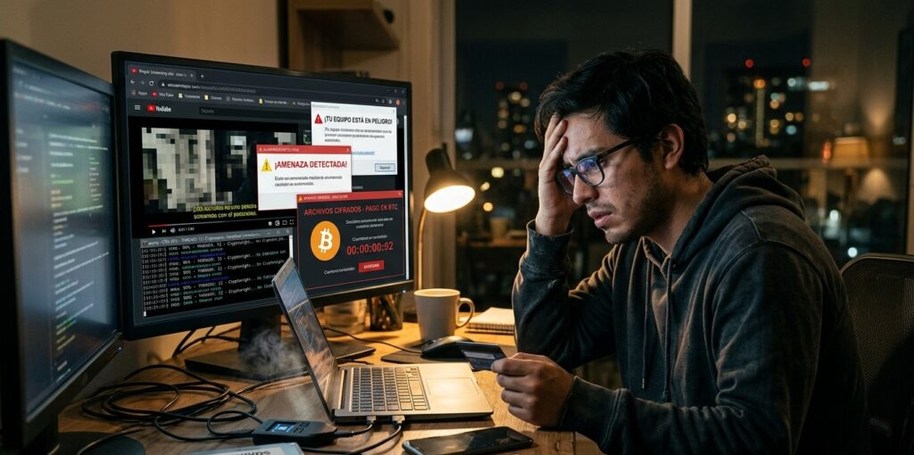 ¡Cuidado! La piratería digital está usando tu compu para minar criptomonedas en secreto