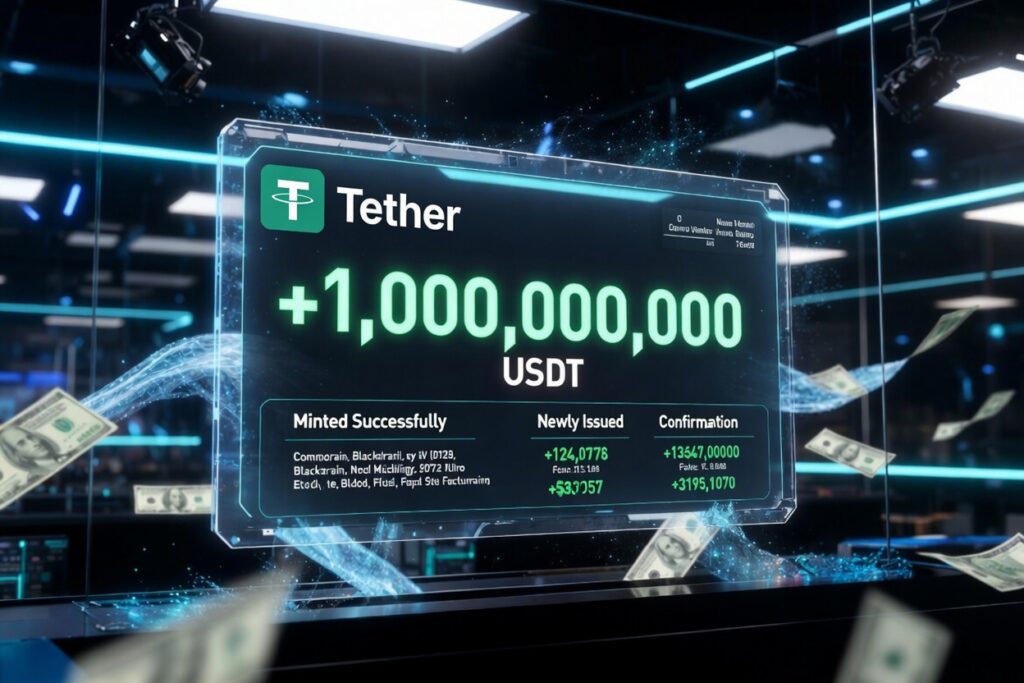 ¡Boom! Acaban de soltar 1.000 millones de USDT y esto es lo que pasa next