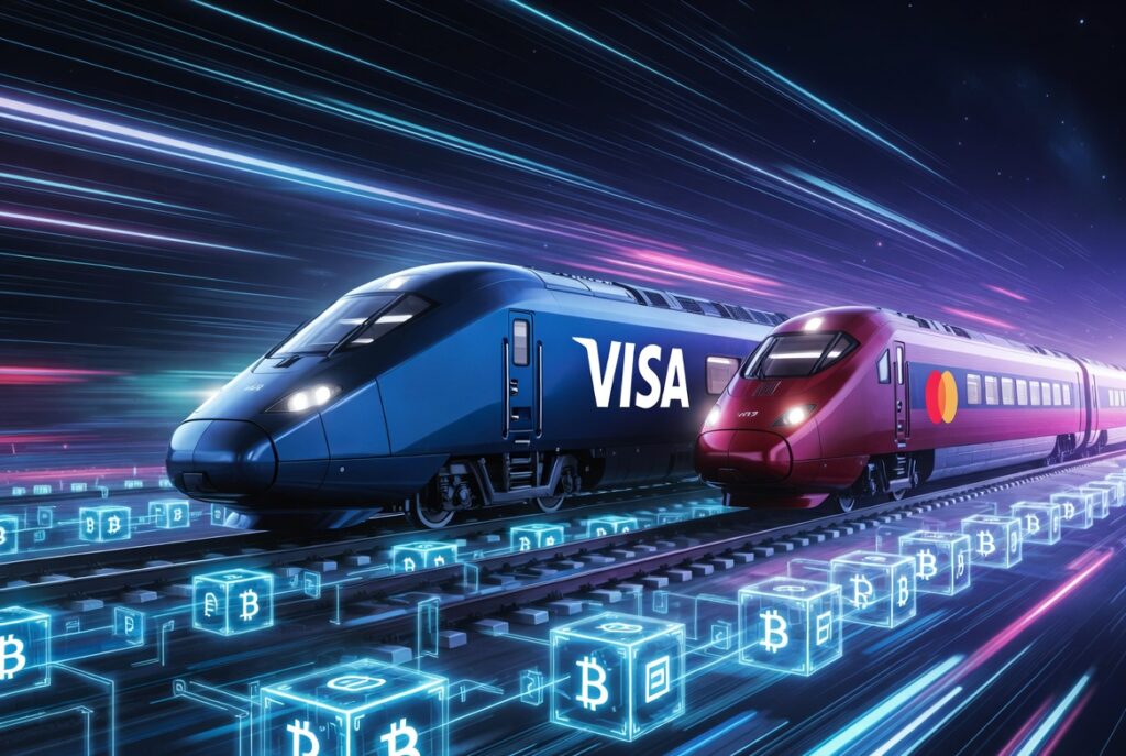 ¡Visa y Mastercard se suben al tren cripto y seguro ni lo notaste!
