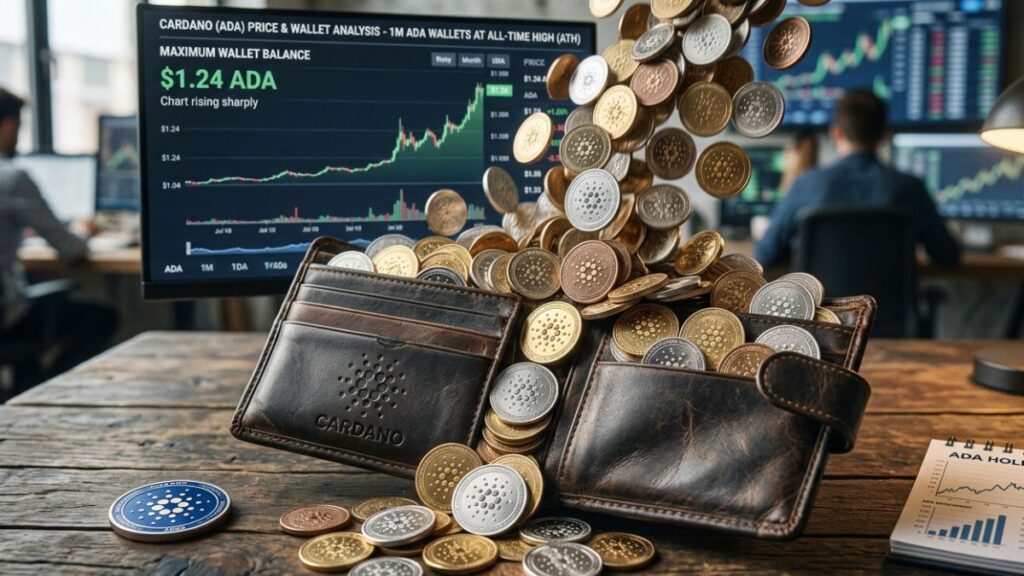 ¡Increíble! Las wallets con 1 millón de Cardano se disparan a su nivel más alto desde 2017