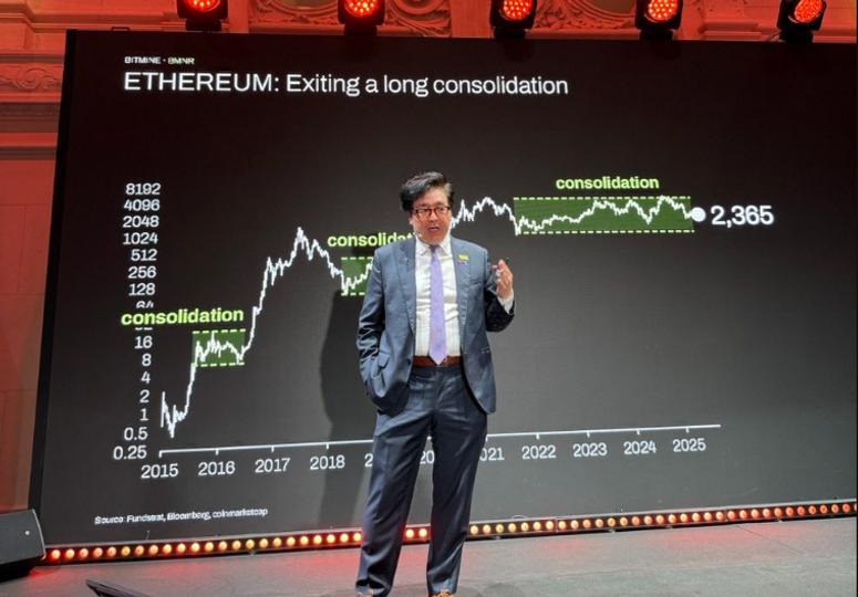 ¡Tom Lee lo asegura: Ether explotará a 250,000 dólares mientras las megaempresas toman el control del poder!