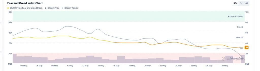 ¡Stellar reluce en la semana más terrorífica de las criptos mientras Bitcoin se desploma bajo los 70k!