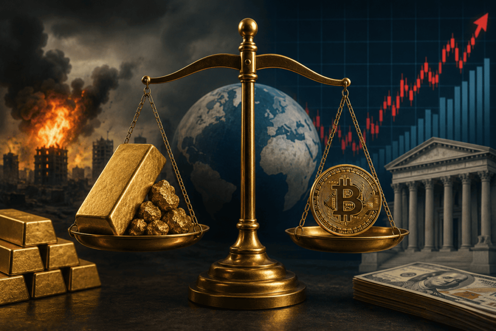 ¿El oro se volvió loco? ¡Ahora se comporta como Bitcoin según un analista!